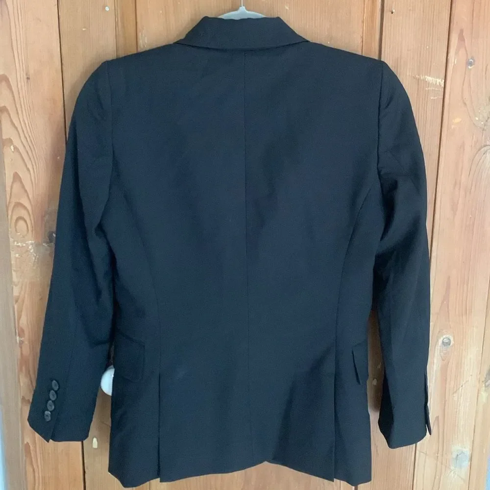Gucci classic black Employee Uniform wool blazer